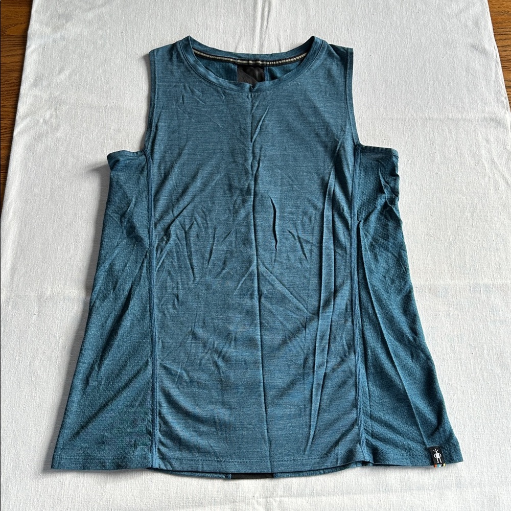 Smartwool Merino Sport 150 Tank M Marlin Blue Heather